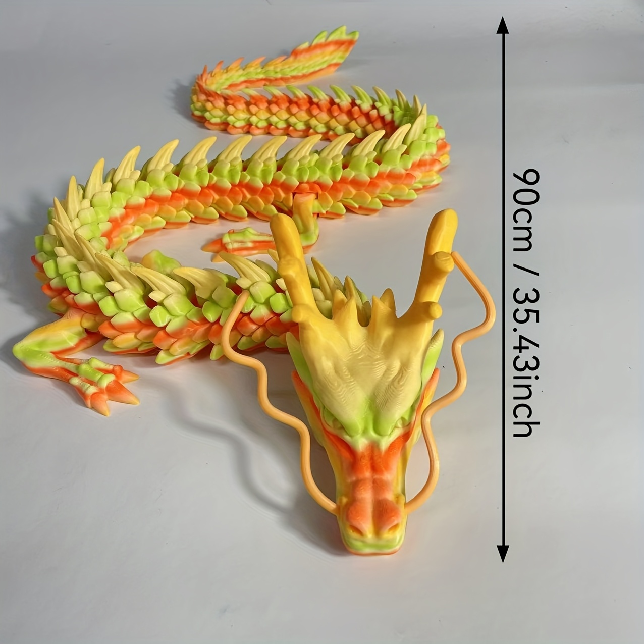 90 cm 35 44 inch 3d printed dragon decoration a beautiful - Temu