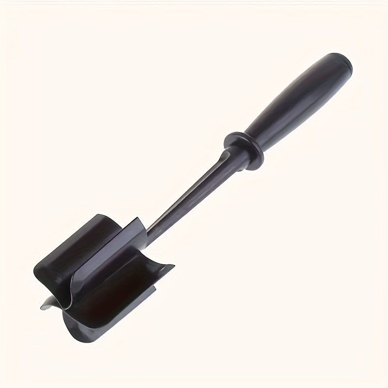 Image of 1pc -resistant Meat Grinder, Suitable For Beef - Heavy-duty Plastic Meat Mincer, Equipped With 5pcs Curved Food-grade Pp Material Potato Masher, Hamburger Patty, Muffin, Potatoes