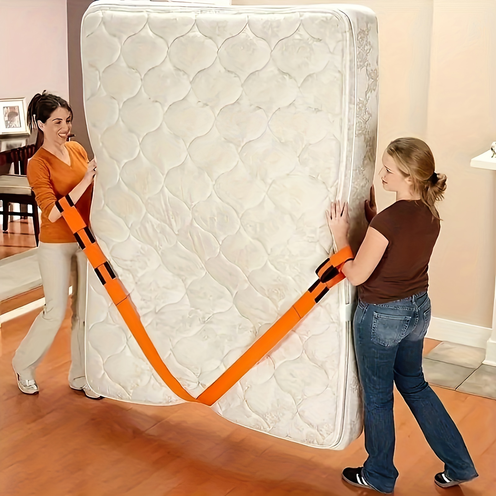 

Heavy-duty Adjustable Furniture Moving Straps - Ergonomic Lifting & Transport Aid, Secure And Safe Home Moving Essentials