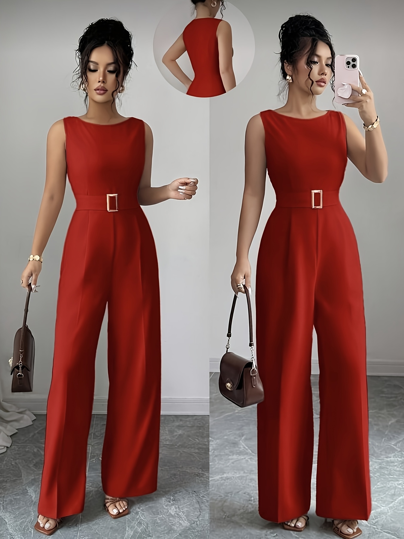 ENOF★dressy jumpsuit formal jumpsuit sold on Temu United States