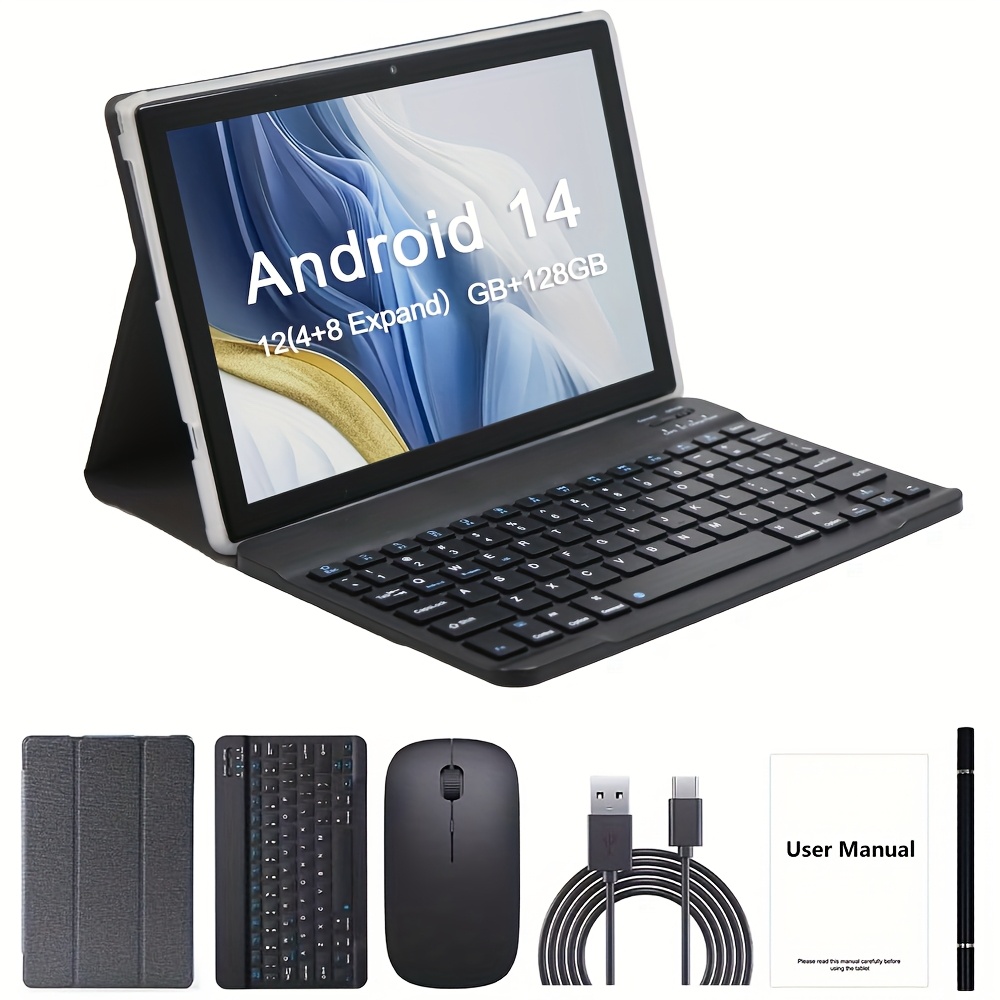 お得❤️ タブレット 10インチ Android 14 キーボード マウス 楽天市場】タブレット android 14（キーボード・マウスセット