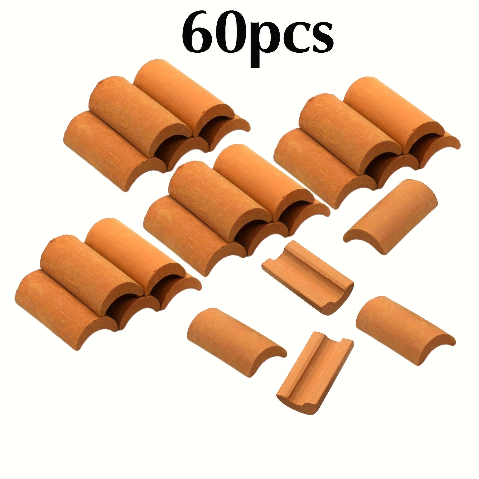 TOYANDONA Mini Tuiles De Toit pour Maison Miniature 120 Pièces Accessoires De Carreaux De Toit pour Maquette Décoration De Maison De Poupée Jardin