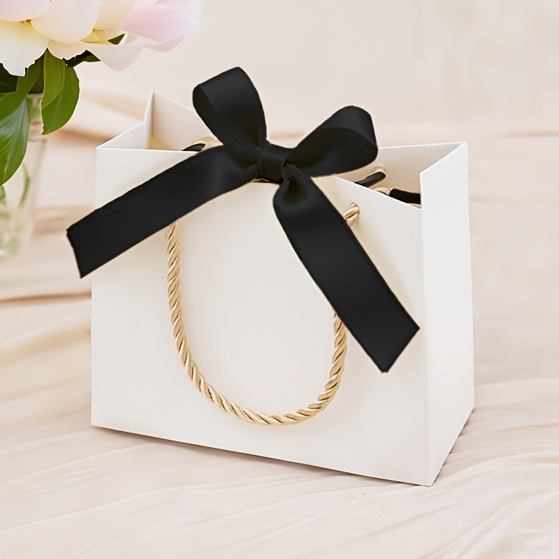 TEMU 20pcs-elegant Gift Boxes With Ribbons - Weddings, Birthdays, Valentine's Day, Mother's Day, Father's Day, Etc. - Are Bridesmaids, Groomsmen And
