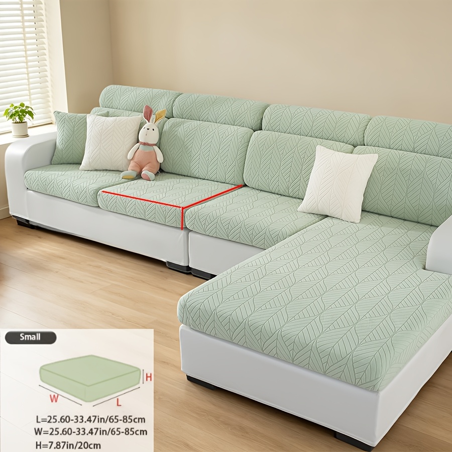 TEMU Copridivano 1 pz con squisita a foglia, lavabile in lavatrice e a , agli animali domestici con tessuto e confortevole. elastiche elasticizzate