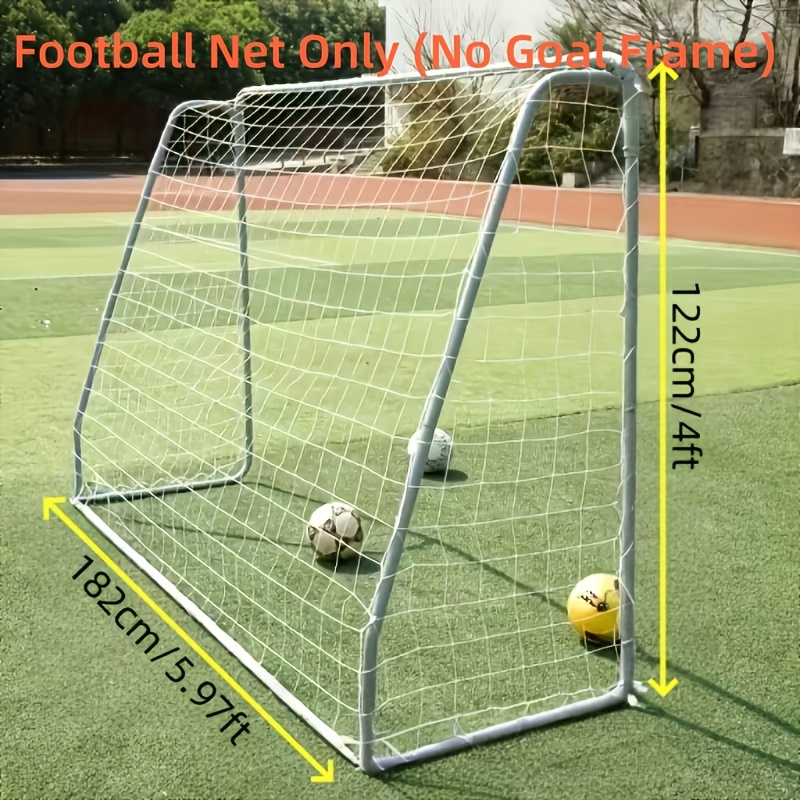 portable folding football goal net suitable for - no frame needed, lightweight foldable soccer net for , durable for backyard, beach, park use - ideal for individuals & practice Product details 0