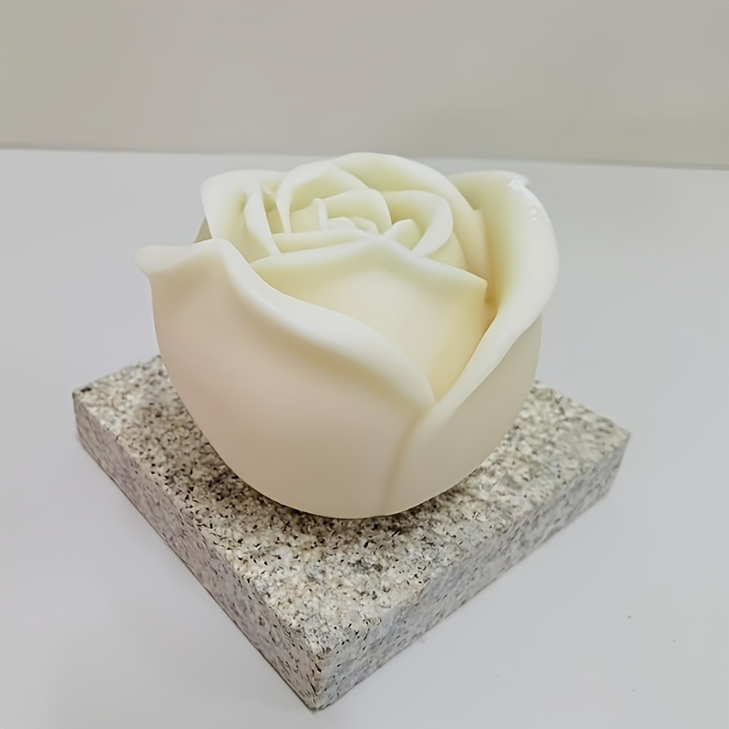 

Ruiswahs Large Huge 4.8 Inch Rose Flower, Silicone Mold, Can Be Used To Make Candles, Resin, Cement, Gypsum, Soap, Cakes, Ice Cubes, Chocolate, Handmade Diy Tools, Home Decoration Handicraft Molds