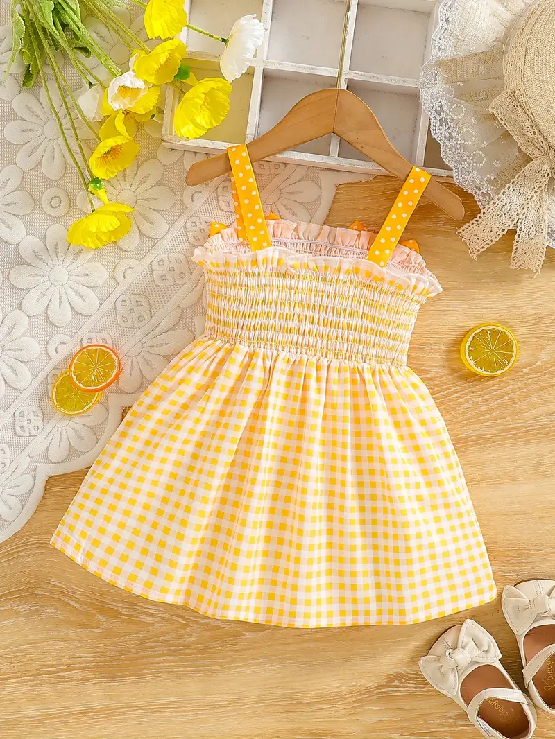 Baby Clothing/Girls' Dress Children'S Skirt Newborn Dress Outfit * Full of Freshness Shoulder Straps with Yellow Polka Dots And Two Bows Sweet And Cute Skirt with Pineapple for * Overall Style Vibrant ... Baby Clothing/Girls' Dress Children'S Skirt Newborn Dress Outfit * Full of Freshness Shoulder Straps with Yellow Polka Dots And Two Bows Sweet And Cute Skirt with Pineapple for * Overall Style Vibrant ...