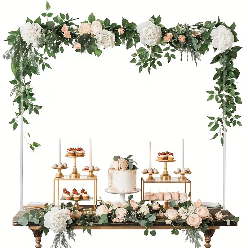 

Arch Stand Set - 74"x98.5" Reusable Frame For Weddings, Birthdays, - Balloon Backdrops & Table Decorations