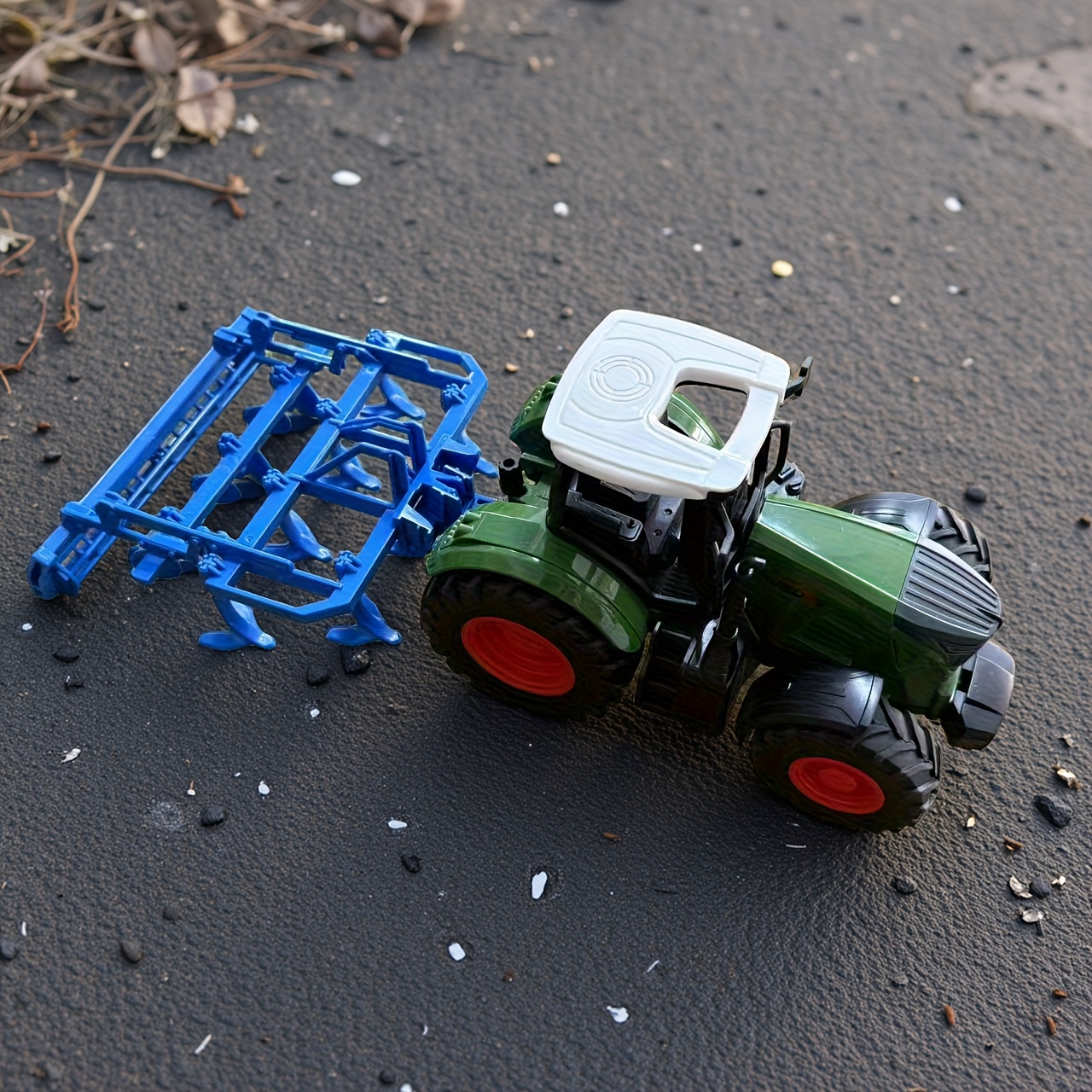 Agricultural Tractor Toy with Farming Tool