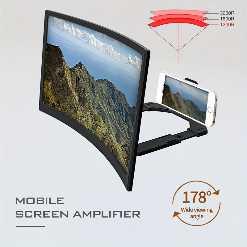 Mobile Screen Amplifier 3d Magnifier 12