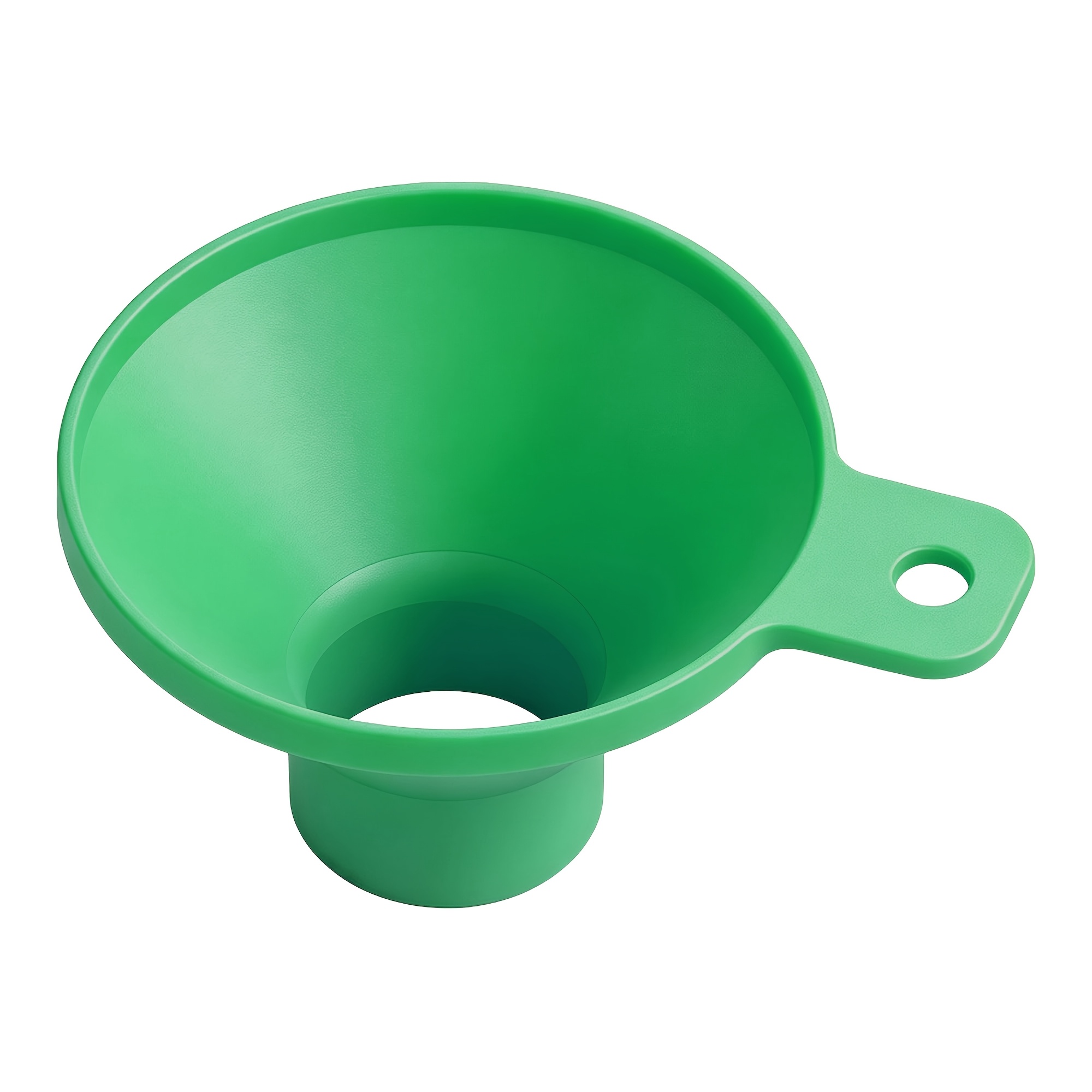 TEMU 1pc Printed Large Diameter Oil Funnel, Wide Mouth Refueling Helper For Automotive, Machinery And Household Use. Large Design Speeds Up Liquid