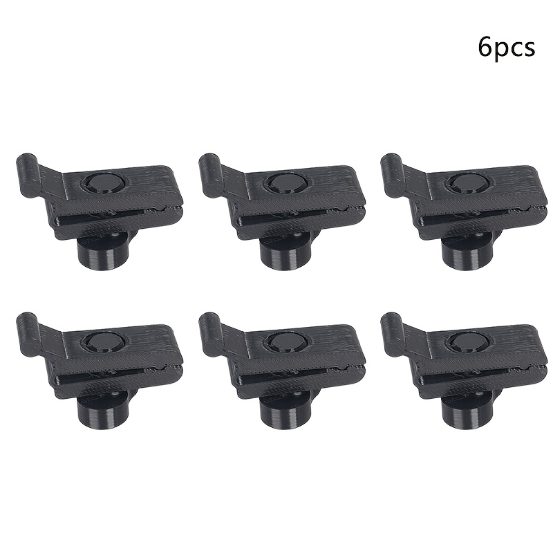 6pcs For Fiamma Camping Car Sunshade Clips. Perfectly Fitting The Sunshade Profile, It Will Not Scratch Or Damage It, Providing A Secure And Safe Fixation For All Your Camping Additions