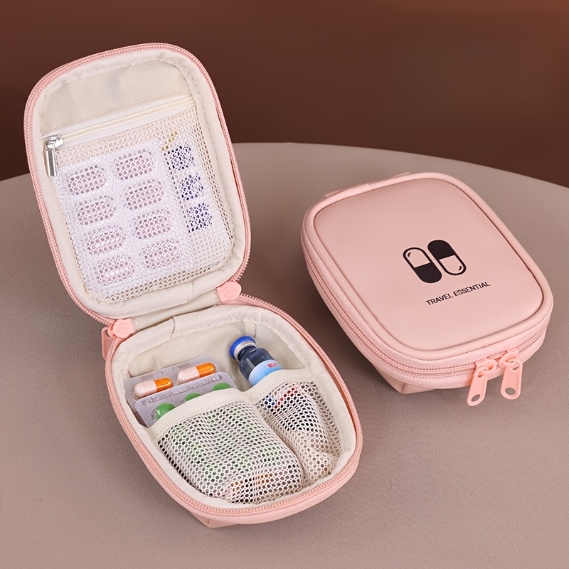 Image of -bag Storage Bag, Portable Storage Bag, Storage Bag, Solid Travel Medicine Organizer