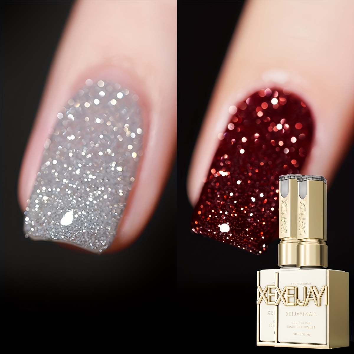 2pcs 15ml New Popular Nail Gel Semi Permanent Nail Art Soaking Led Nail Salon Diy Nail Salon Gel