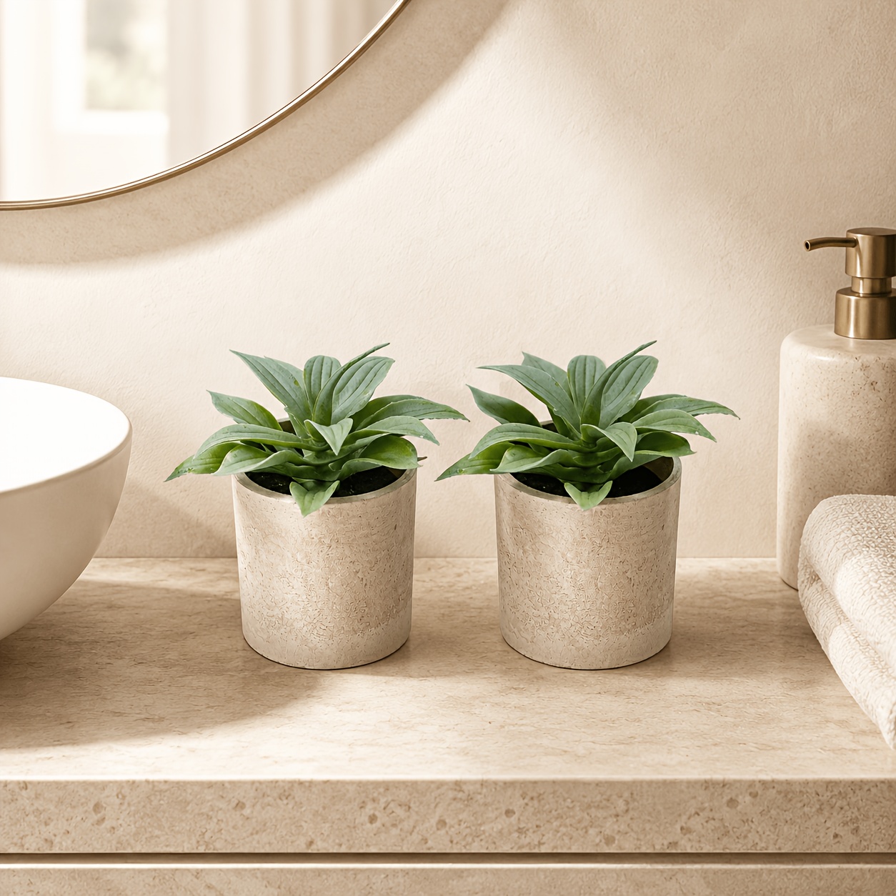 TEMU 2pcs Instagram-style Simulated Jade Hairpin Potted Plants, Artificial Leaf Finished Bonsai, Succulent Home Decor, Bay Window Sill Desktop