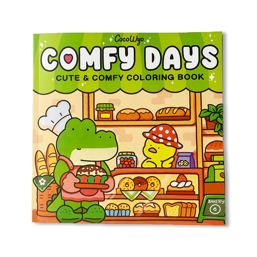 

Coloring Book For Adults And Teens Featuring Animal Characters In Cozy Moments For (cozy Coloring)