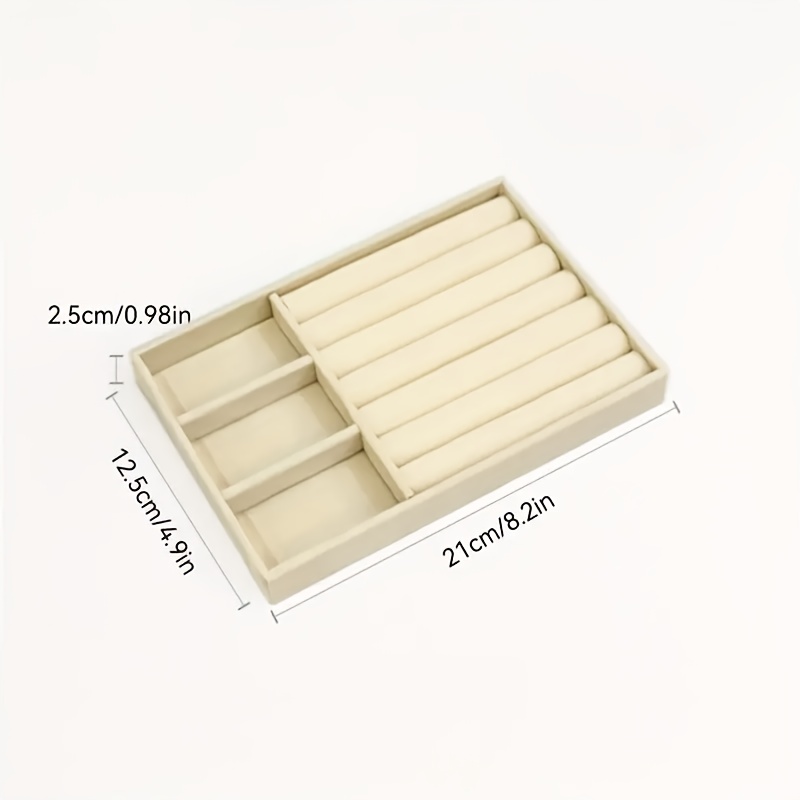 Drawer-Style Jewelry Tray for Earrings and Rings