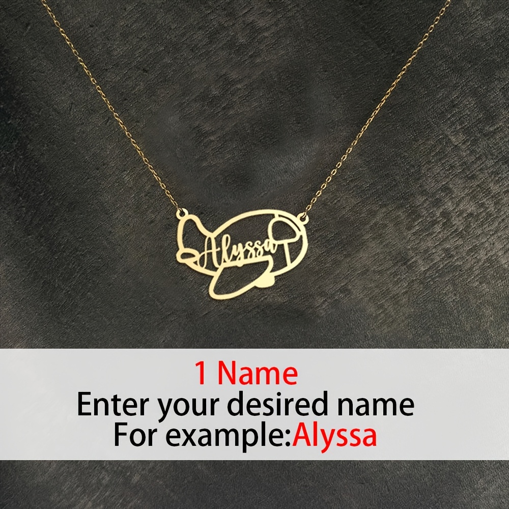 Personalized Lucky Number Necklace, 18K Gold Plated