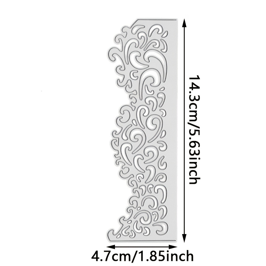 1pc Lace Edge Die Metal Cutting Dies For Paper Card Greeting Card Making Card Album Craft Decorations Metal Die Cuts