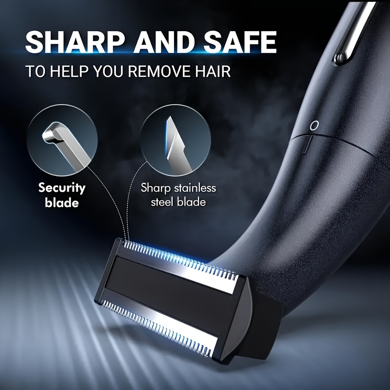 Body shaver, 4-in-1 electric hair remover, suitable for both men and women, multifunctional body and face shaver for women, trimmer for Men's private parts, armpits and legs, a holiday gift for her