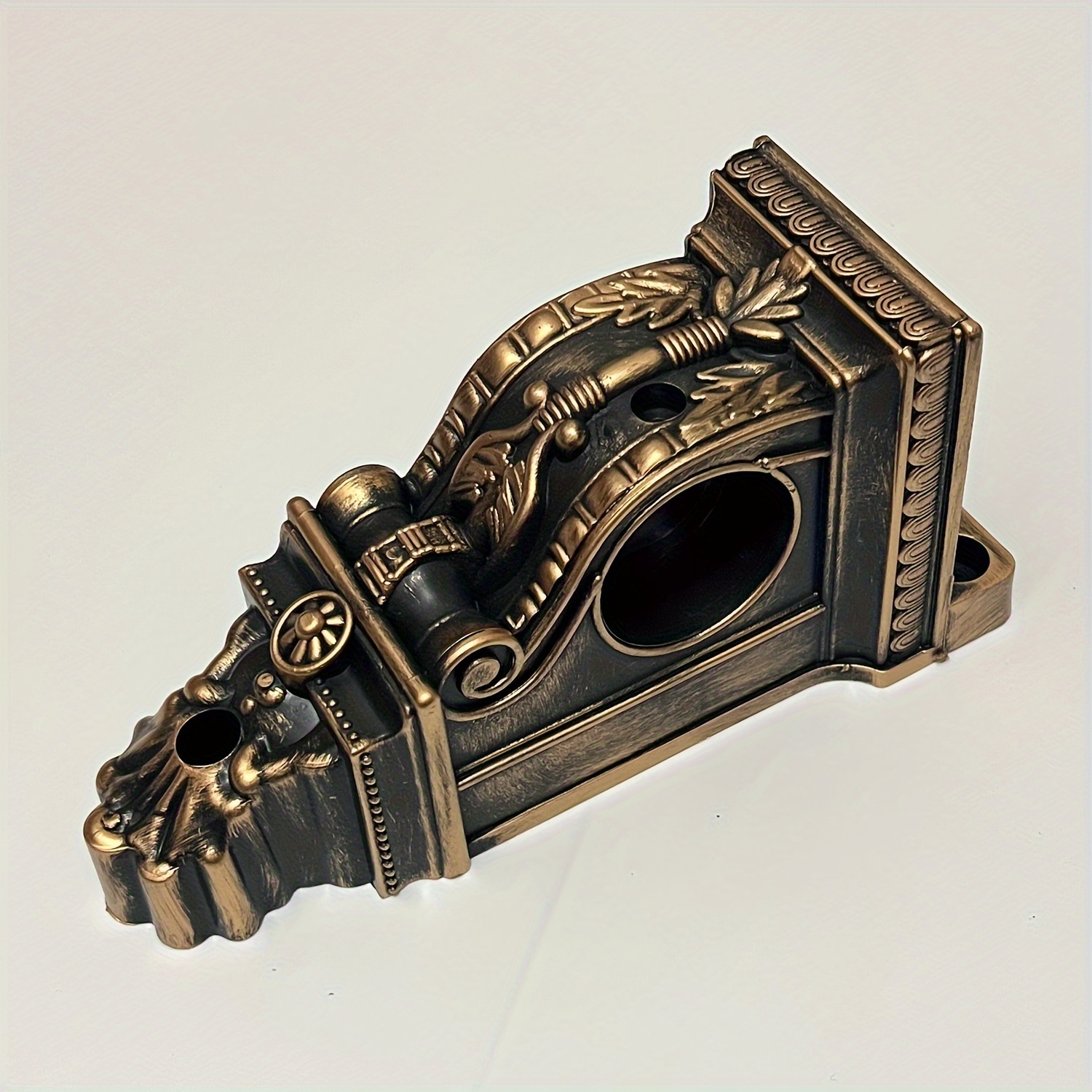 2pcs Heavy-duty Curtain Rod Brackets - Sturdy Hooks, Base For Safe Suspension, Durable Curtain Rod Fittings