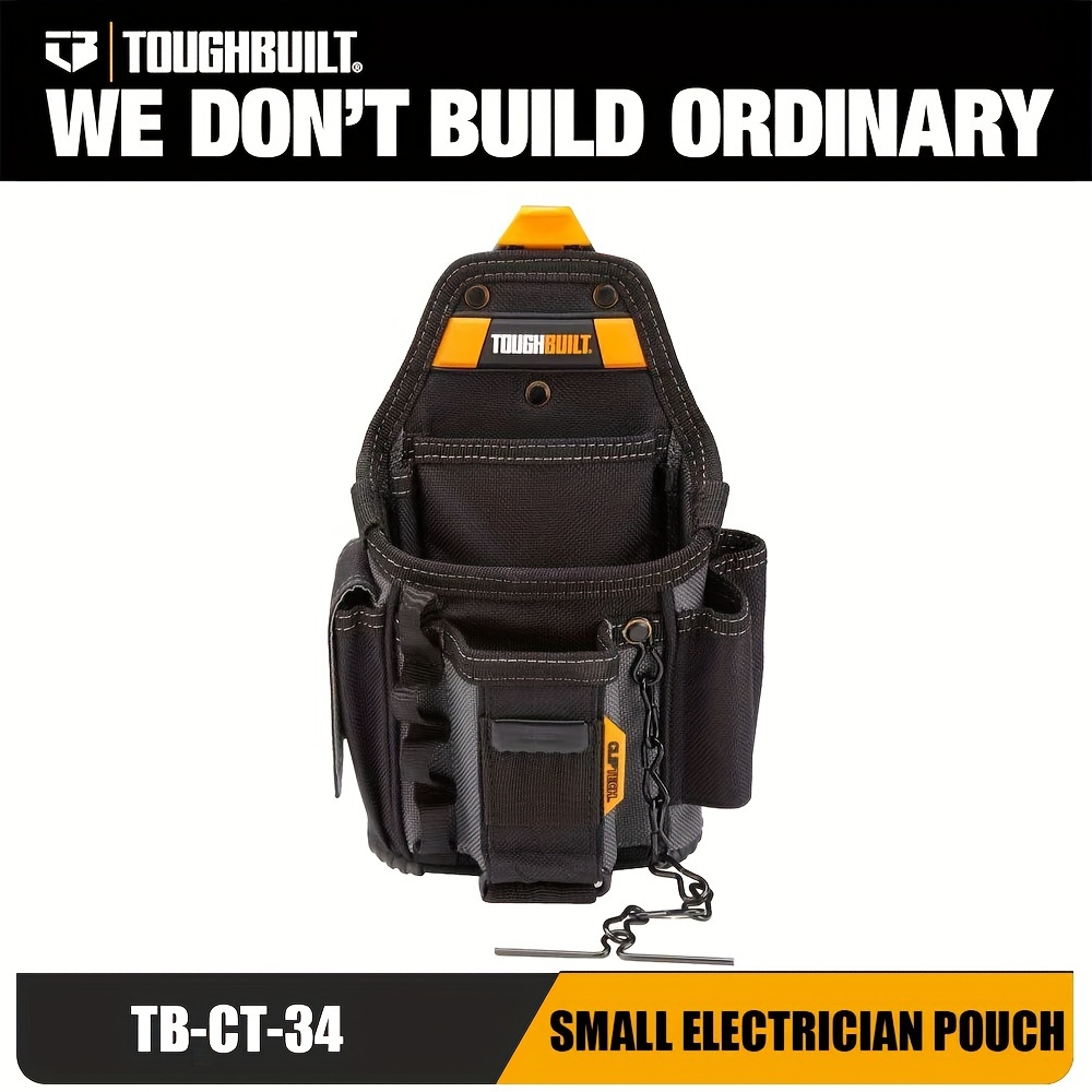 small electrician tool pouch polyester 13 pocket organizer Temu