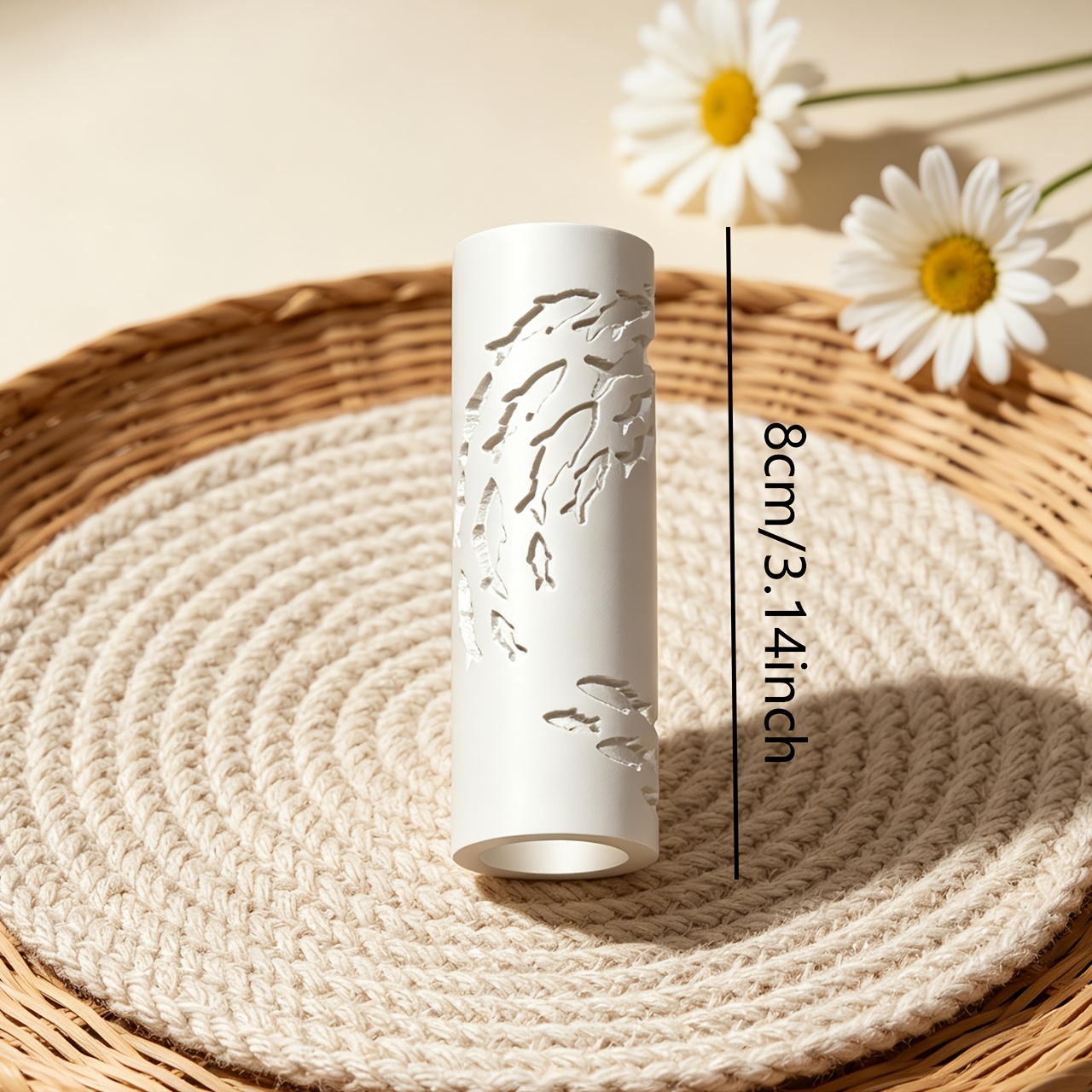 TEMU Texture Polymer Clay Roller - Plastic Suitable For Pottery, Jewelry Making & Sculpting With Shallow Fish Patterns, Embossing Stamp For Coasters,