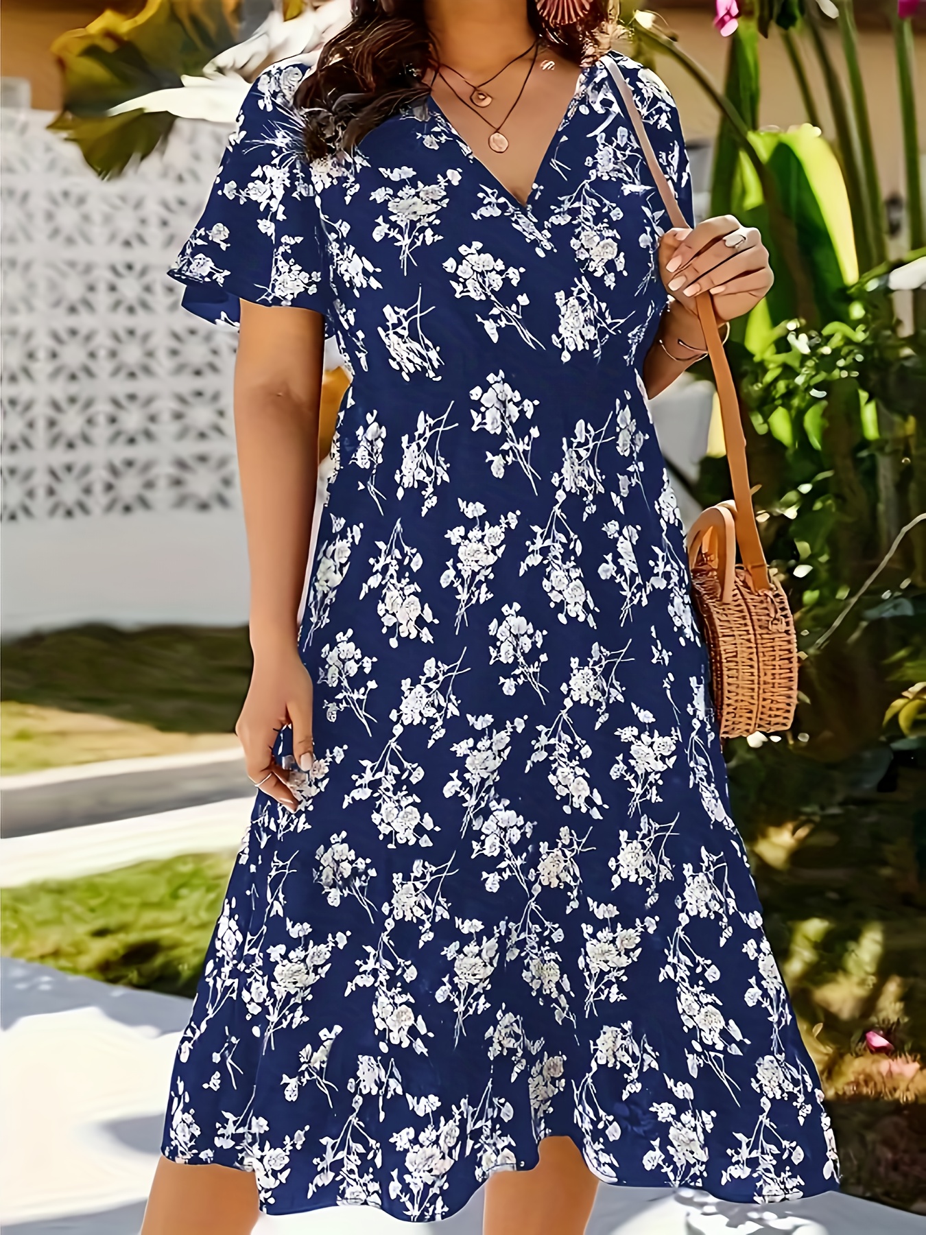 dresses for wedding guest red Returned Affections Burgundy Floral Midi Dress – Shop the Mint SELECT SIZE:64x96
