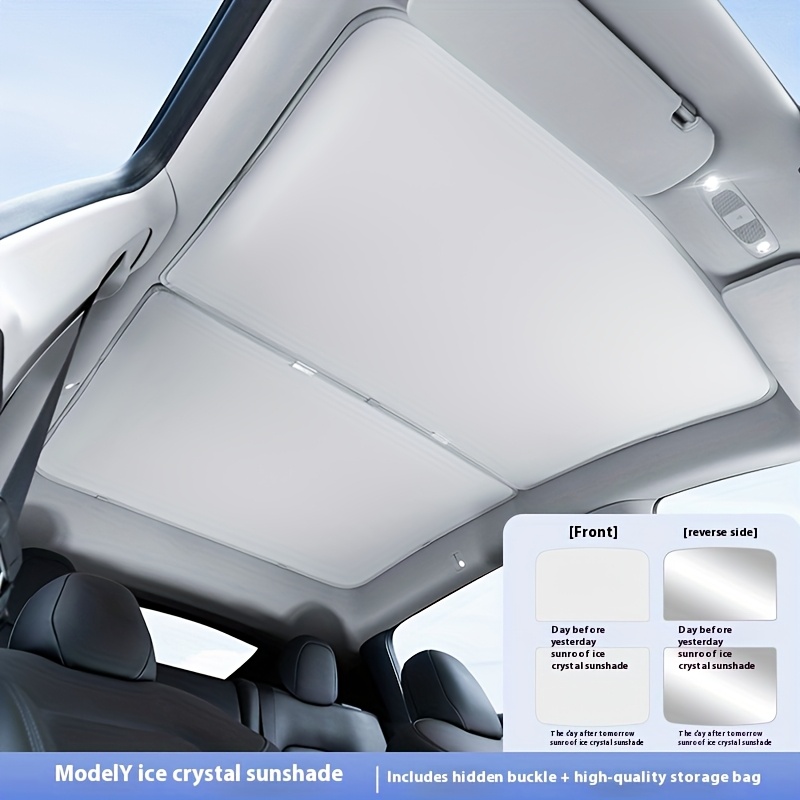 a must for summer travel fortesla   type   magnetic awning using   realizes seamless fitting no     the hot sun   and insulates and rolls ordinary awnings in all directions       0