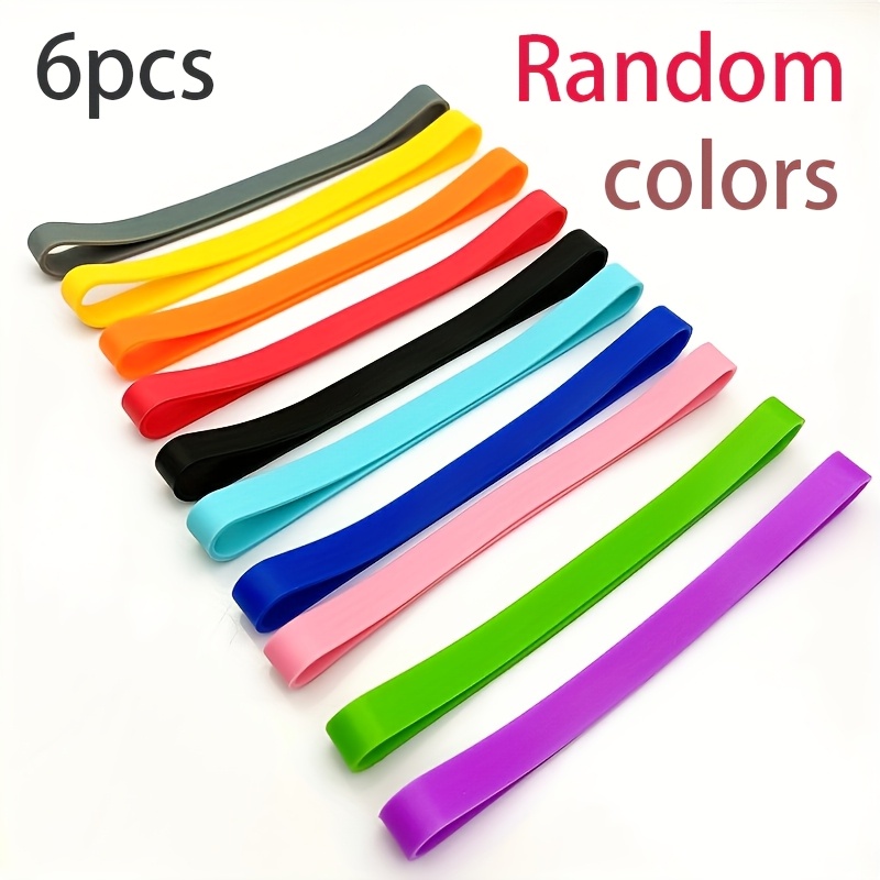 TEMU Random Colors 6pcss Beach And Pool Lounger Towel Straps, Multiple Nylon Cords, Perfect For Towels, Luggage Straps, Cup Holders, And Cruise
