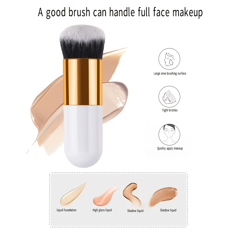 brocha profesional maquillaje base iluminador Temu Argentina