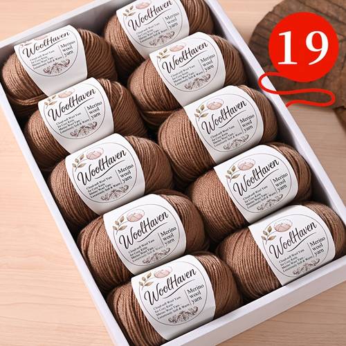 item picture luxury 10 ply yarn 500 merino medium friendly pilling resistant warm lightweight and non irritating suitable for hand knitting sweaters scarves hats socks cardigans etc