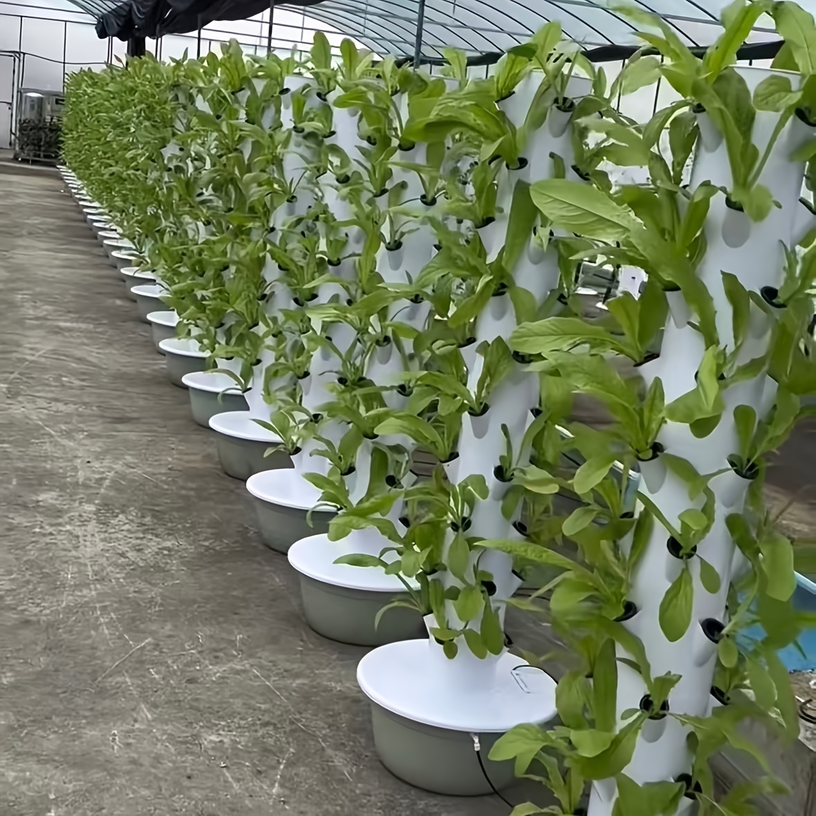 11段】水耕栽培タワー 垂直水耕システム 土壌なし栽培 植物栽培タワー