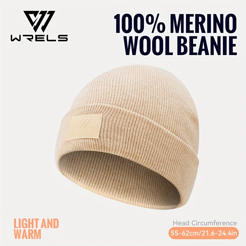 100% Wool Beanie for Winter Wear