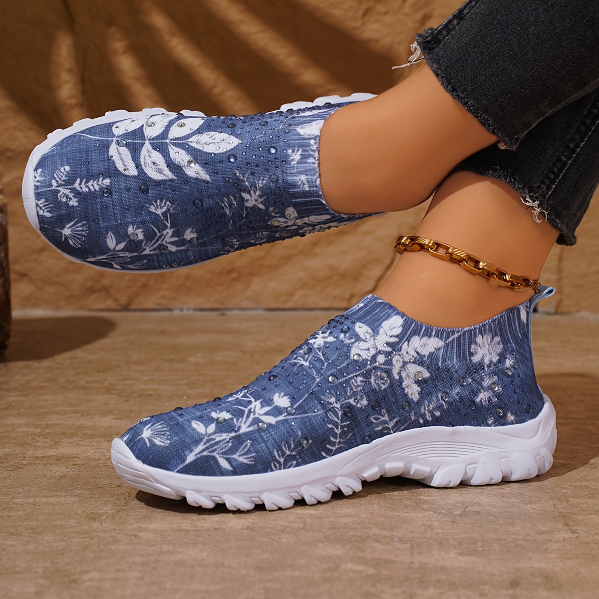 Moda Zapatos Zapatos De Flores Mujer Zapatos De Moda De Flores De