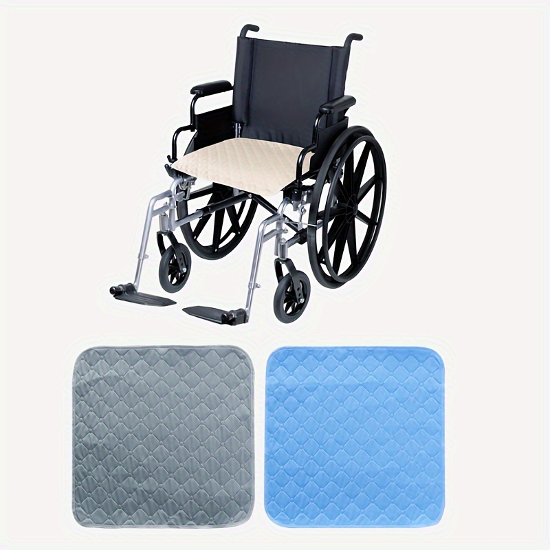 

Washable & Leak-proof Wheelchair Seat Cushion Urine-proof Pad For Elderly Adults, 19.69x19.69 Inches