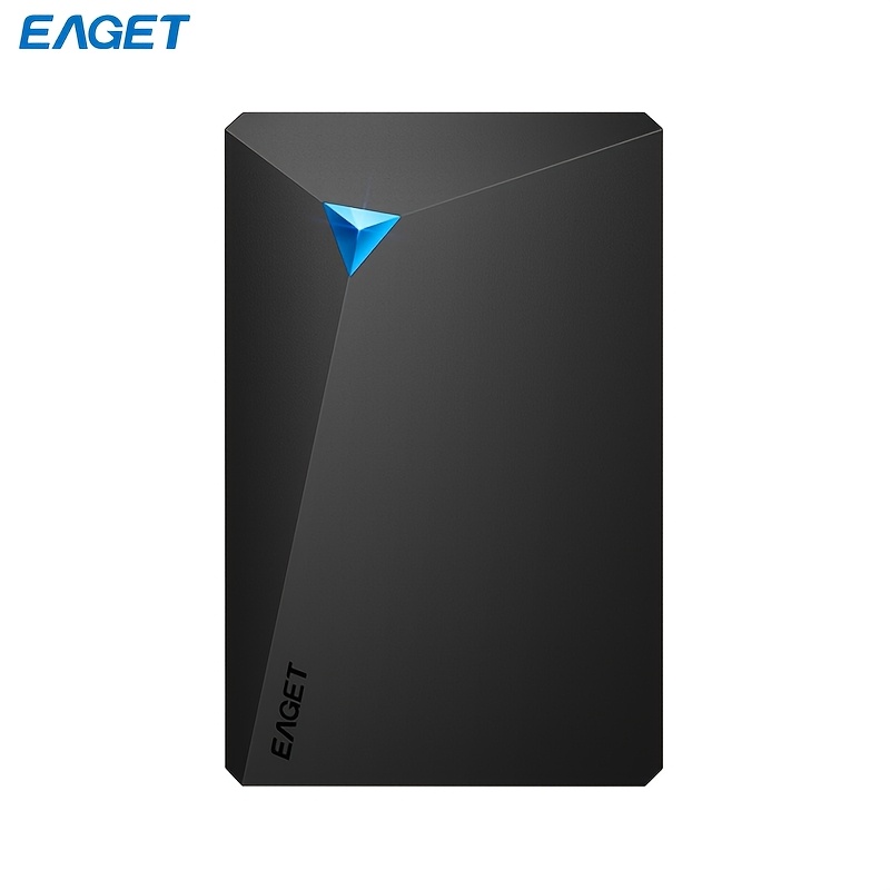 TEMU Eaget Usb 3.0 Portable External Hard Drive, Mechanical Hard Disk, Large Capacity External Storage, File System, Compatible With Laptops, Secure
