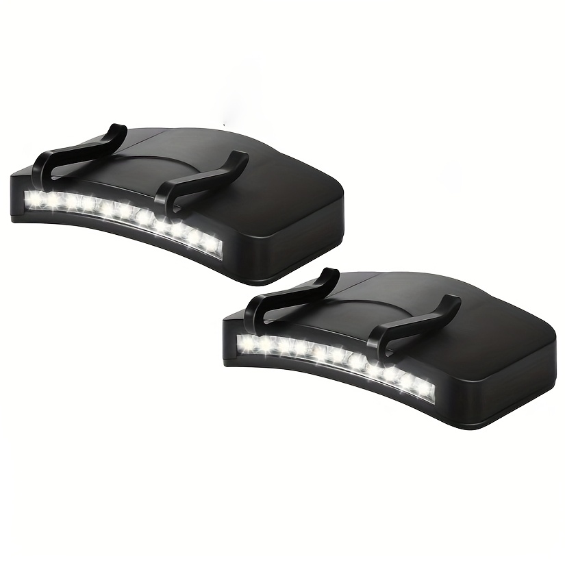 TEMU Led Headlight For Outdoor Camping - Clip-on Hat Flashlight, Suitable For Outdoor Fishing, Camping, Hunting, Mountaineering, And Of Outdoor Sports.