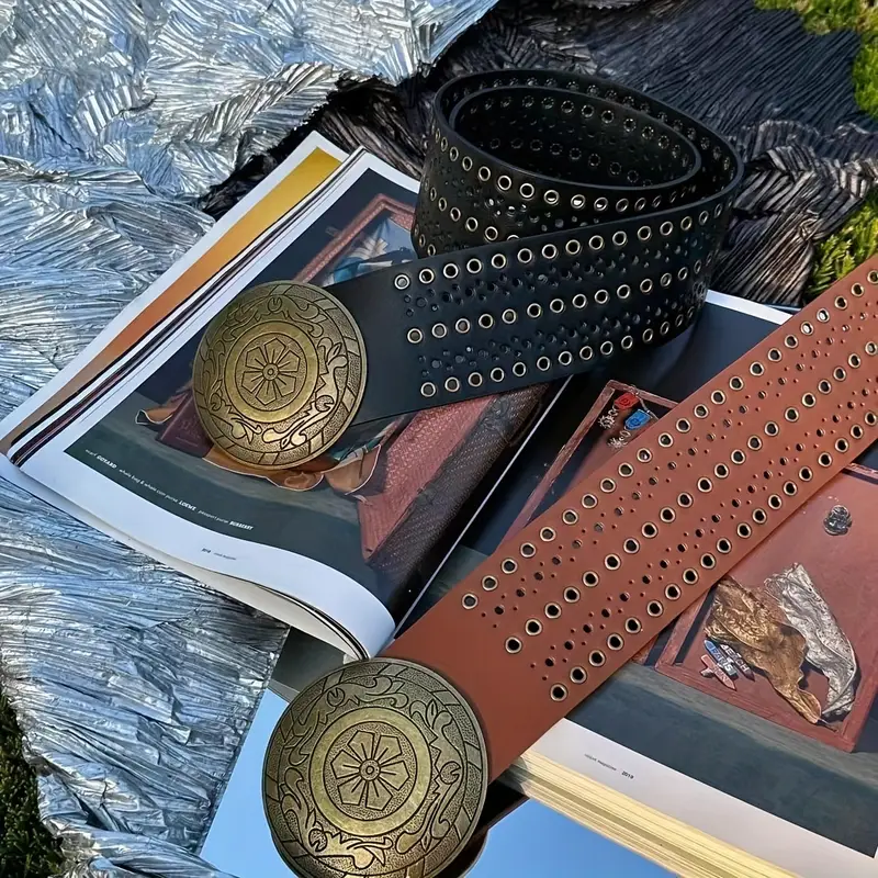 Ripley - CINTURÓN ACCESORÍA DORADO VAQUERO ANCHO Ripley - CINTURÓN ACCESORÍA DORADO VAQUERO ANCHO