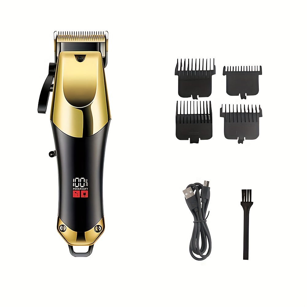 

Men's Professional Hair Clipper, Cordless Hair Clipper Trimmer With Led Display, Gifts For Men, Father's Day Gift