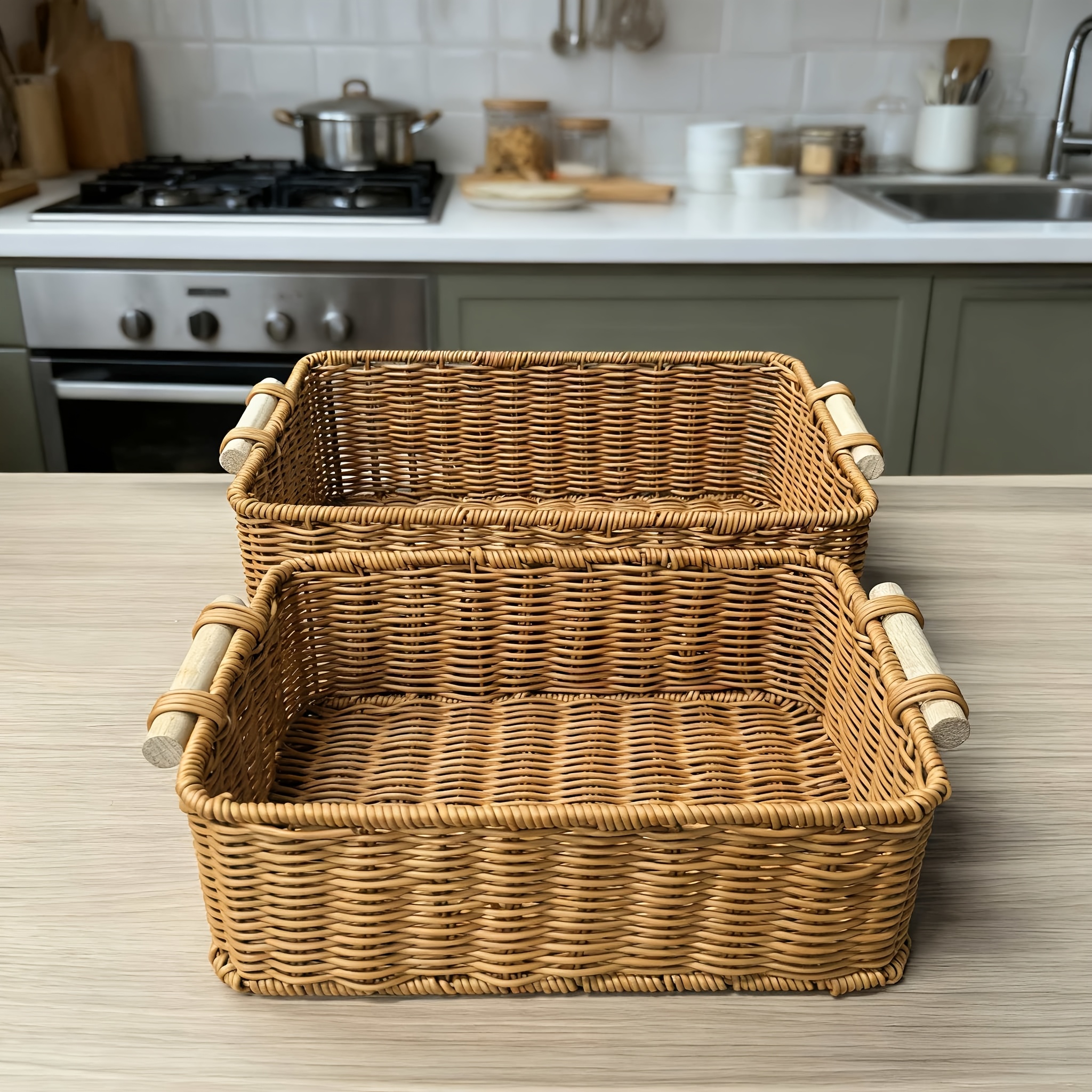 square baskets - United Kingdom