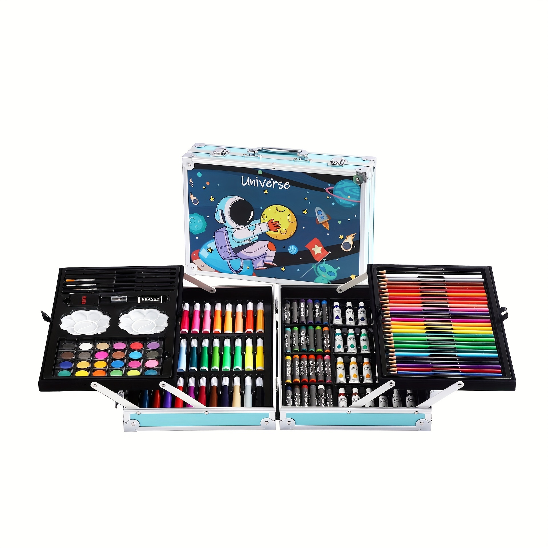 

145pcs/set Double- Aluminum Pen Set, Pen, Painting Art Set Box