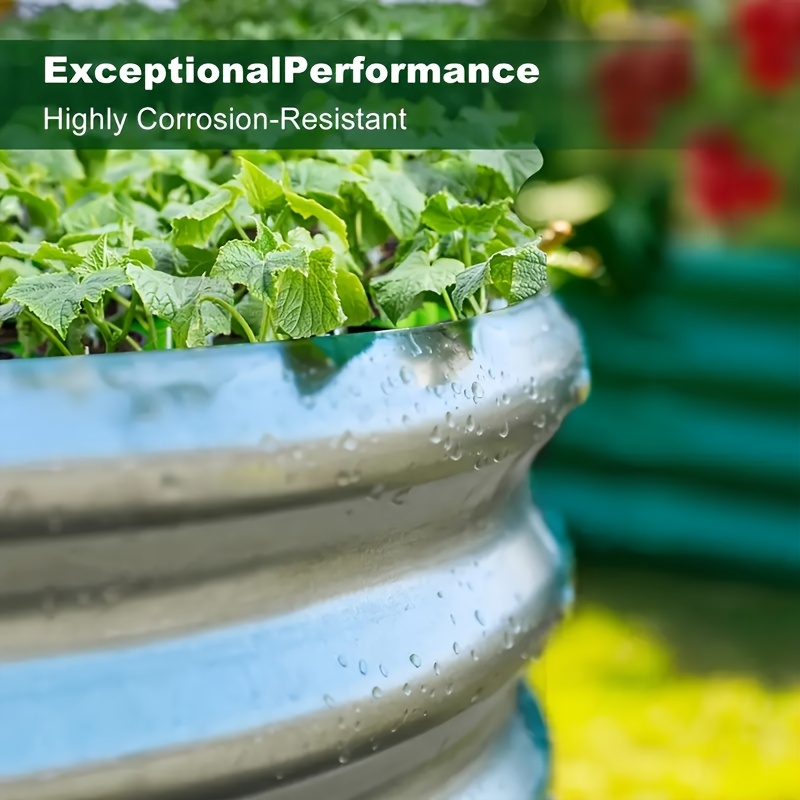 Galvanized Raised Garden Bed Setup