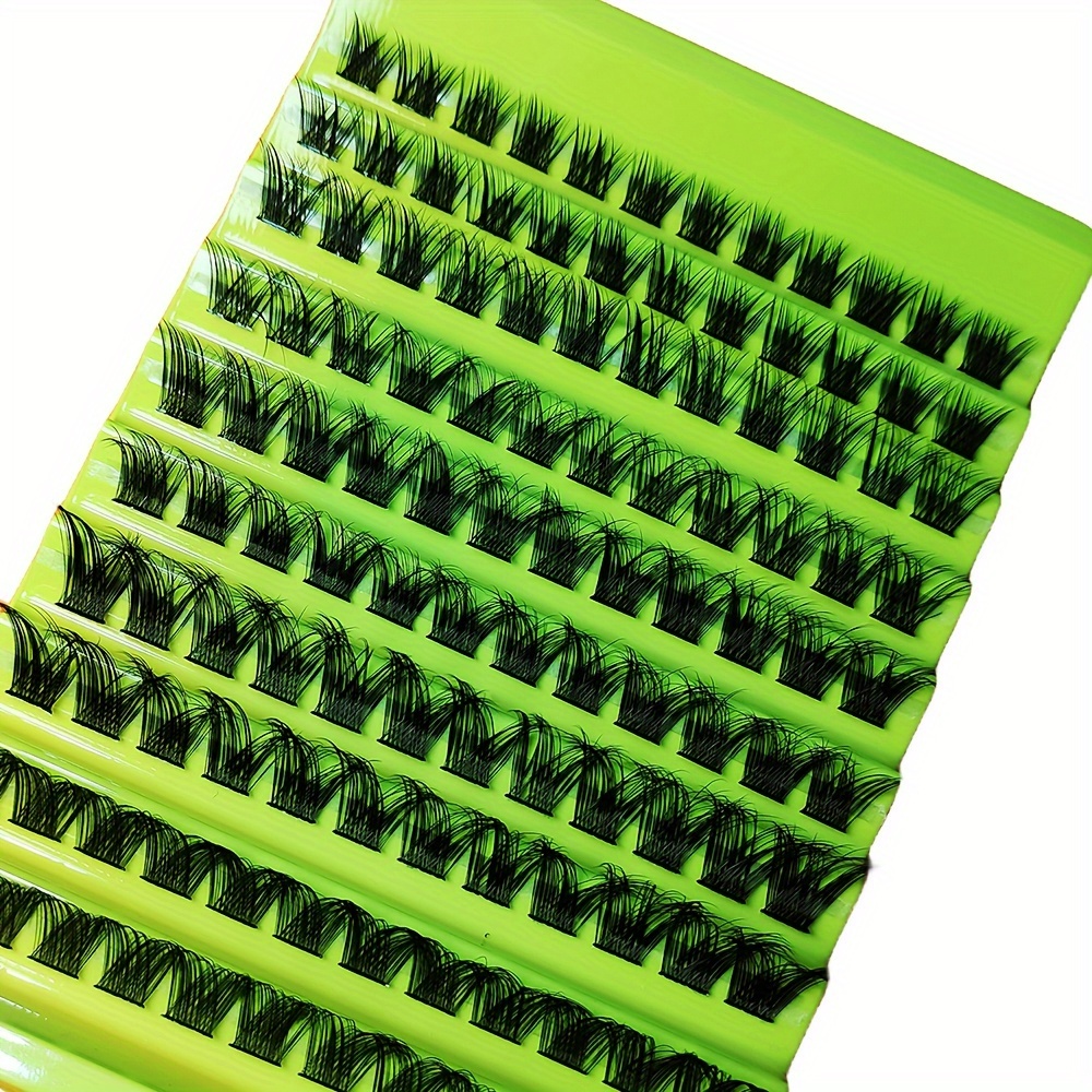 10 Of 120 Segmented False Eyelashes, Large Capacity, Dense Eyelashes, Curly And Exaggerated European And American Eyelashes