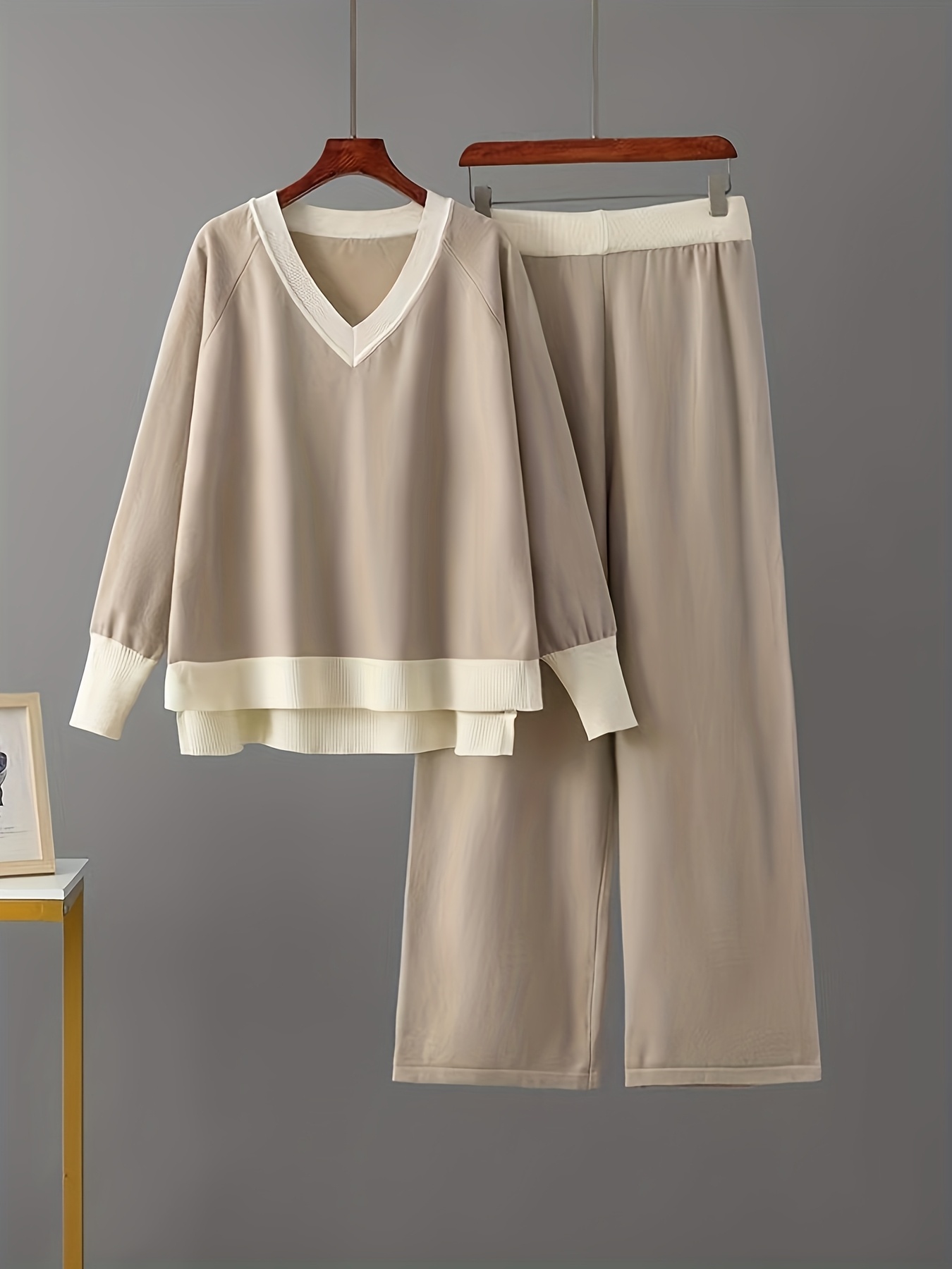 conjunto piezas mujer otoño/invierno 2025 suéter punto Temu