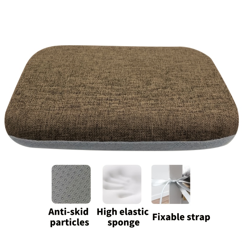 Memory Foam With Removable Cover | Comfortable And Breathable Non-slip | Suitable For Office Chairs, Car Seat Pads