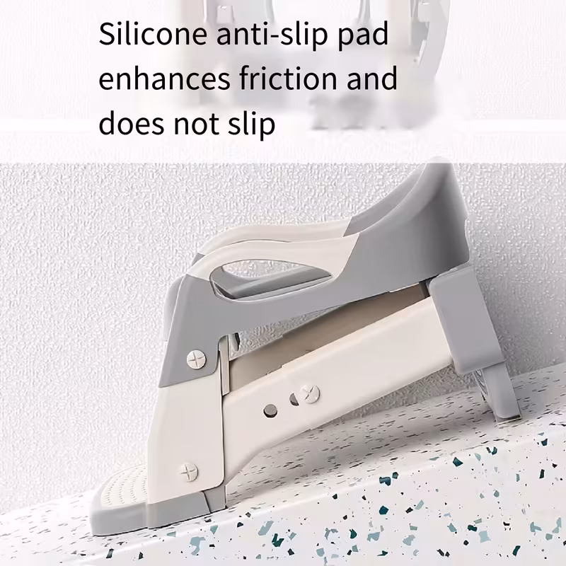 3 in 1 kids potty training toilet multifunctional child toilet seat foldable step stool for kids portable toilet training potty foldable step stool ideal for home use foldable step toilet with non slip footstool adjustable height Product details 5