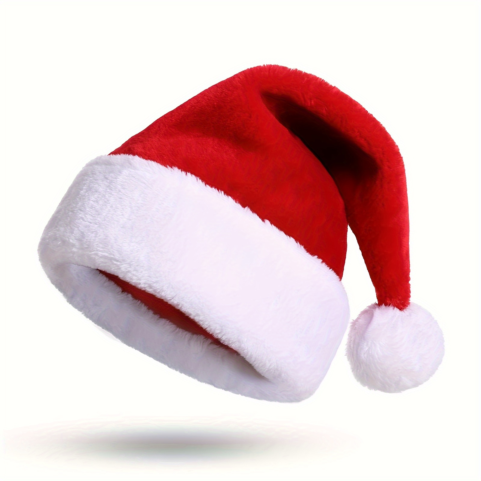 

& Christmas Hat - Red & Checkered, For Decorations, In Large &