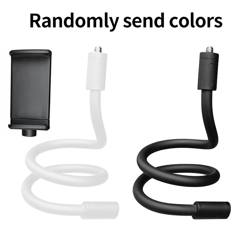 TEMU Soporte plegable de sobremesa para teléfono móvil con manguera flexible, para exteriores