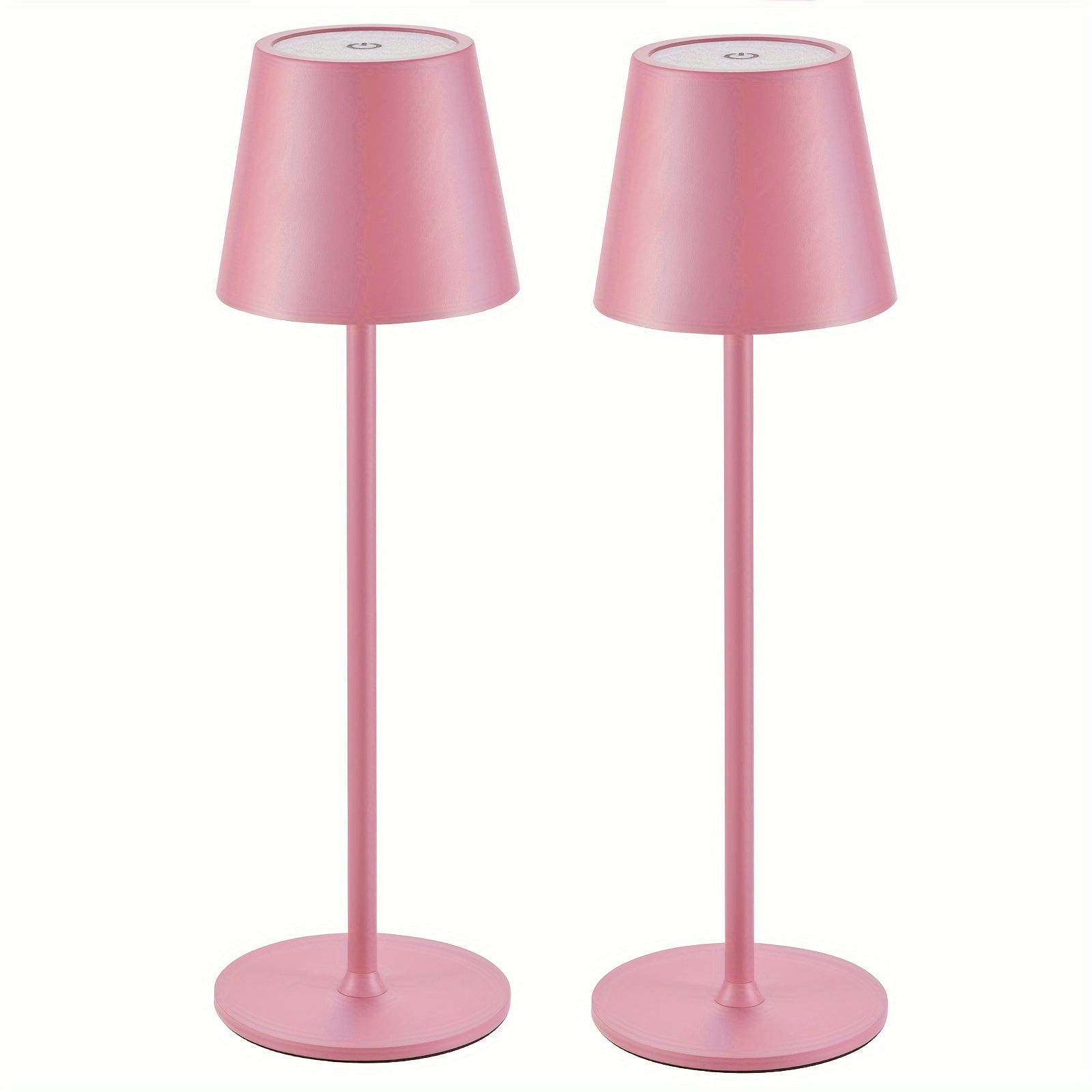 Image of 2pcs/4pcs Cordless Table Lamp Led Desk Lamp, 4000mah Rechargeable Touch Night Light Ipx7 Wireless For/restaurant/bedroom/outdoor